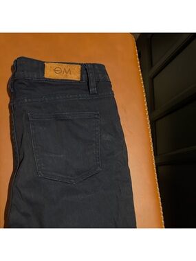 W by Worth High-Rise Jeans in Black - Slim Fit